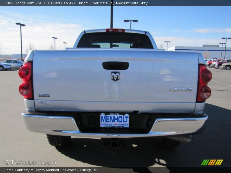 Bright Silver Metallic / Medium Slate Gray 2009 Dodge Ram 2500 ST Quad Cab 4x4