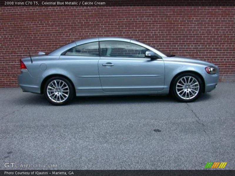 Celestial Blue Metallic / Calcite Cream 2008 Volvo C70 T5