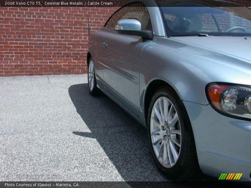 Celestial Blue Metallic / Calcite Cream 2008 Volvo C70 T5
