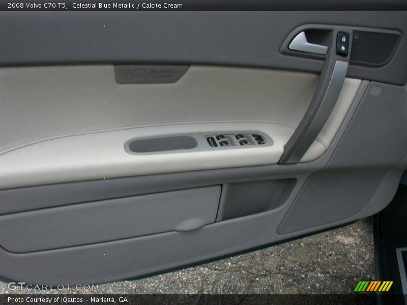 Celestial Blue Metallic / Calcite Cream 2008 Volvo C70 T5