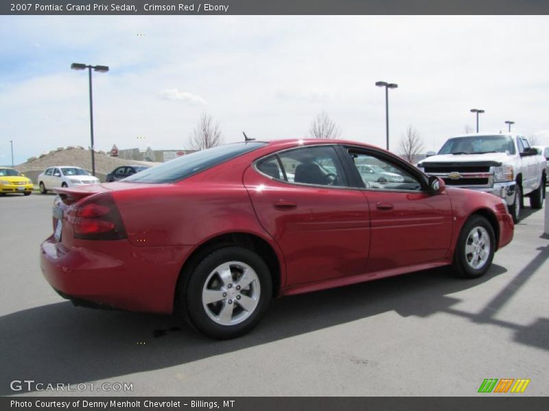 Crimson Red / Ebony 2007 Pontiac Grand Prix Sedan