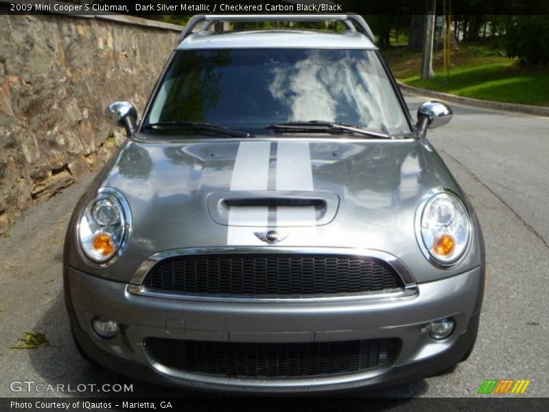 Dark Silver Metallic / Checkered Carbon Black/Black 2009 Mini Cooper S Clubman