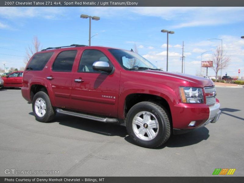 Front 3/4 View of 2007 Tahoe Z71 4x4