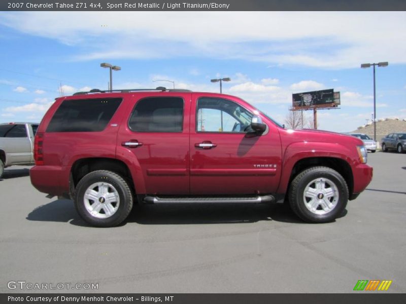  2007 Tahoe Z71 4x4 Sport Red Metallic