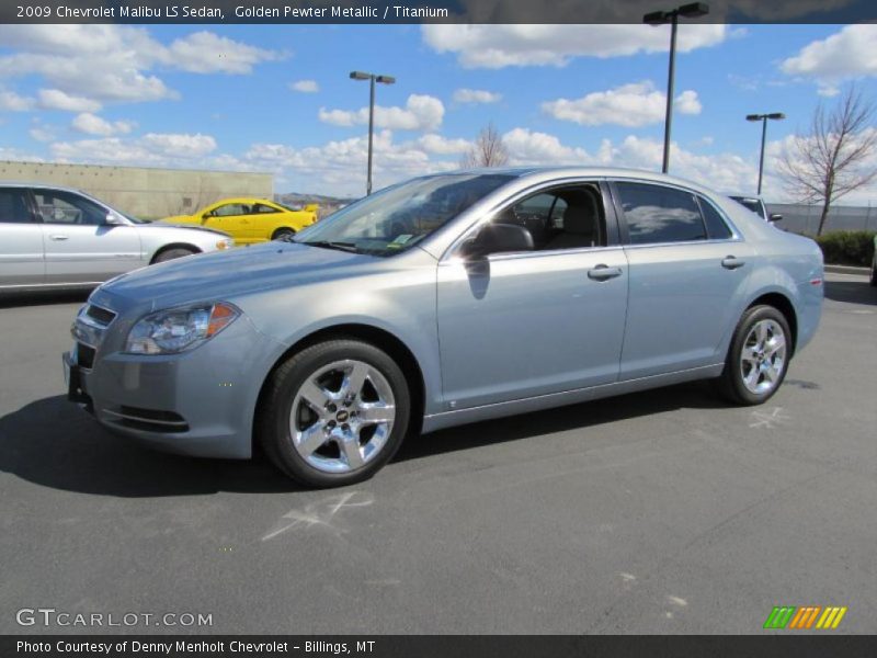 2009 Malibu LS Sedan Golden Pewter Metallic