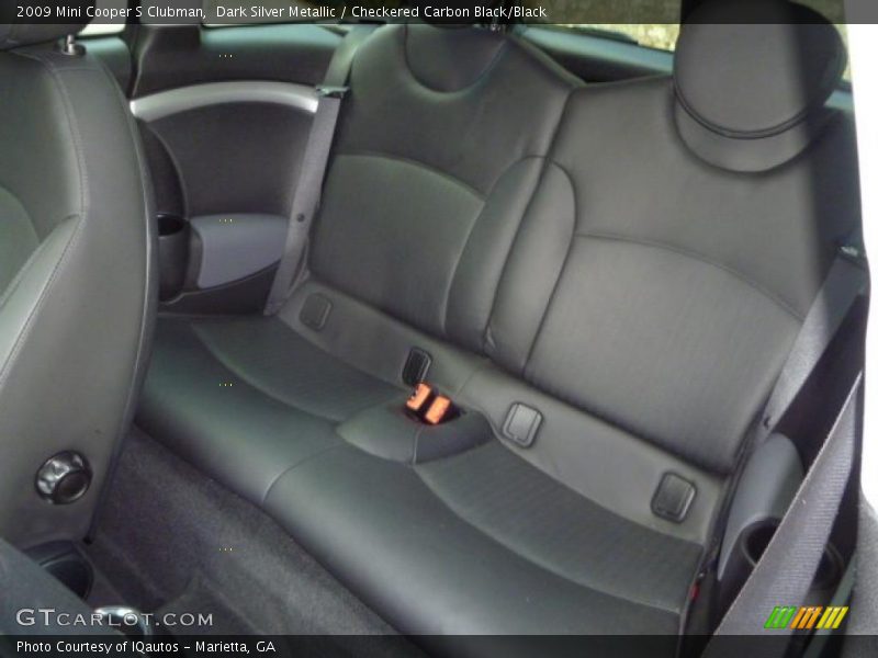 Dark Silver Metallic / Checkered Carbon Black/Black 2009 Mini Cooper S Clubman