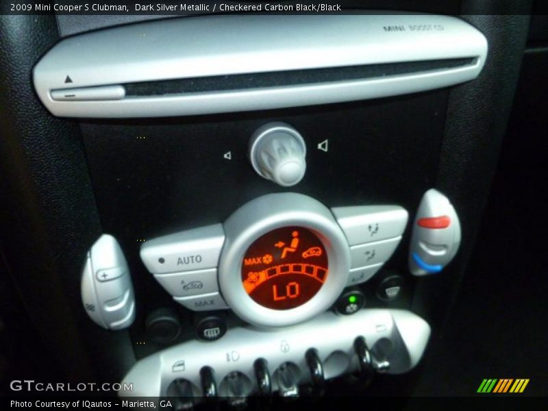 Dark Silver Metallic / Checkered Carbon Black/Black 2009 Mini Cooper S Clubman