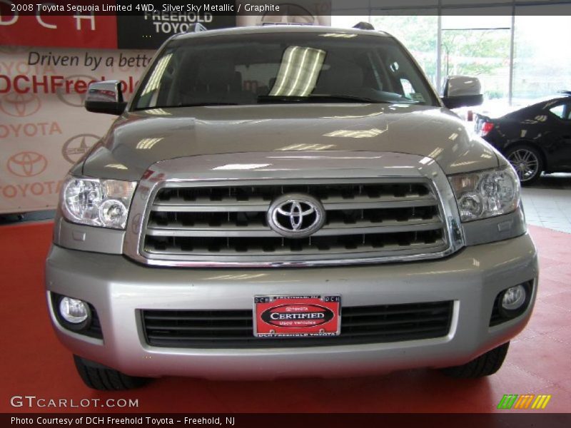 Silver Sky Metallic / Graphite 2008 Toyota Sequoia Limited 4WD