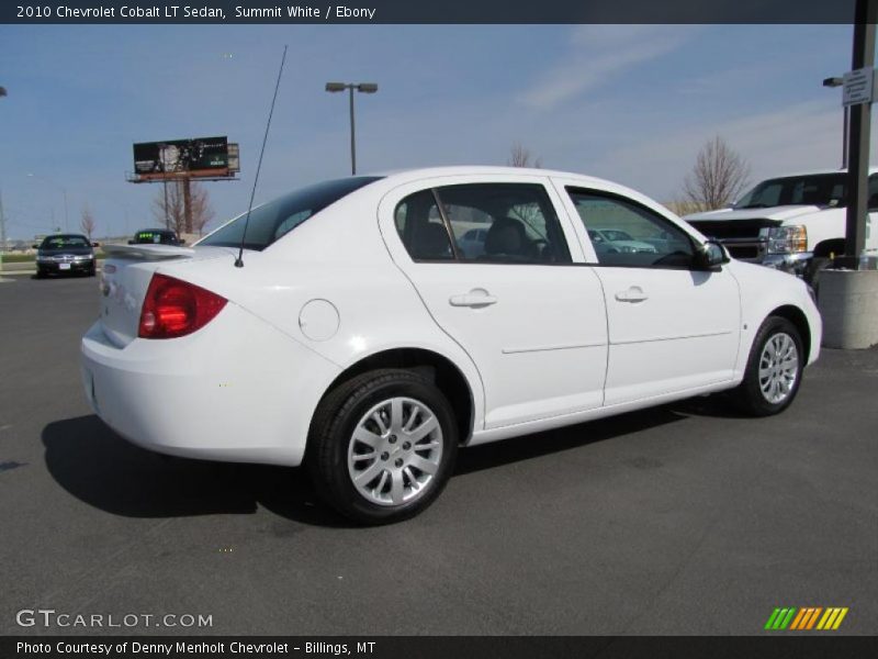 Summit White / Ebony 2010 Chevrolet Cobalt LT Sedan