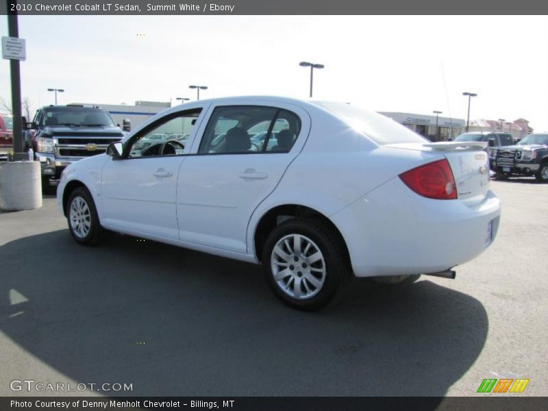 Summit White / Ebony 2010 Chevrolet Cobalt LT Sedan
