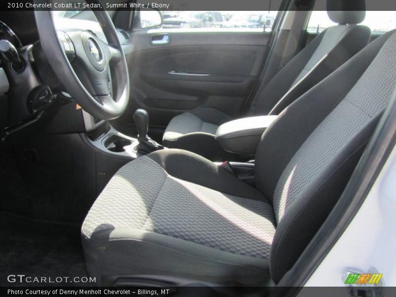 Summit White / Ebony 2010 Chevrolet Cobalt LT Sedan