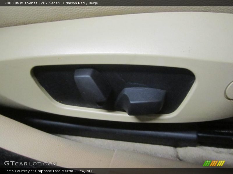 Crimson Red / Beige 2008 BMW 3 Series 328xi Sedan