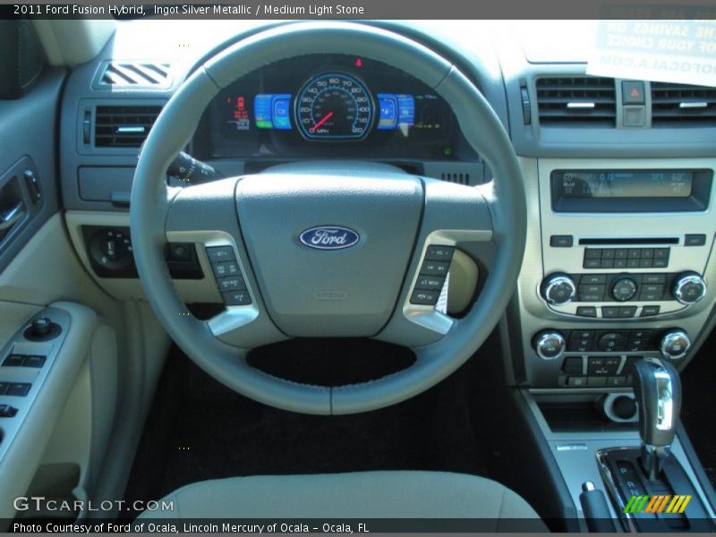Dashboard of 2011 Fusion Hybrid