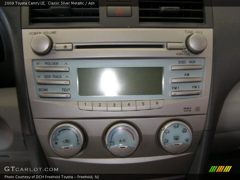 Classic Silver Metallic / Ash 2009 Toyota Camry LE
