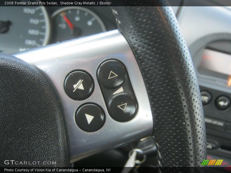Shadow Gray Metallic / Ebony 2008 Pontiac Grand Prix Sedan