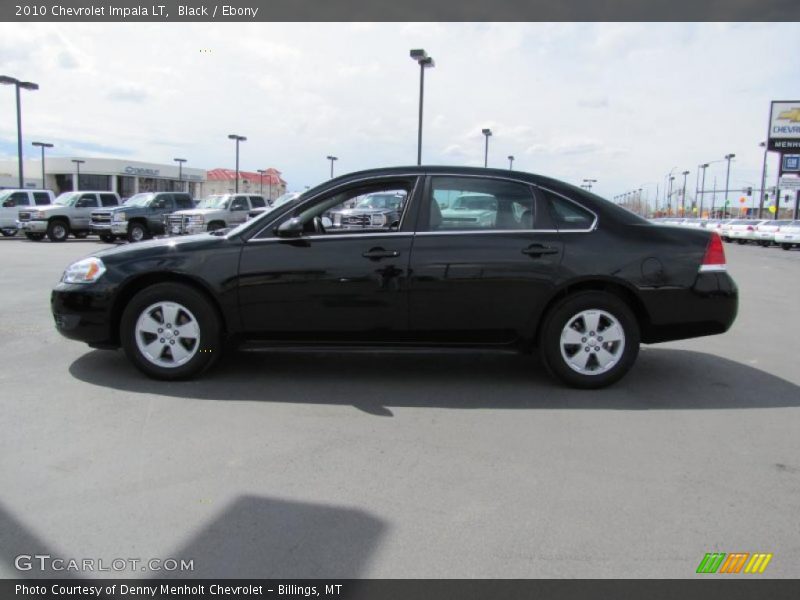 Black / Ebony 2010 Chevrolet Impala LT