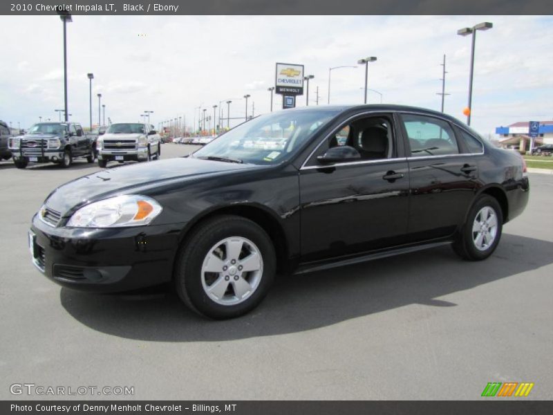 Black / Ebony 2010 Chevrolet Impala LT