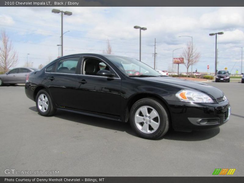 Black / Ebony 2010 Chevrolet Impala LT