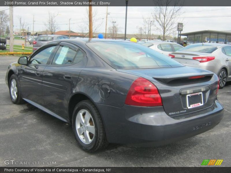 Shadow Gray Metallic / Ebony 2008 Pontiac Grand Prix Sedan