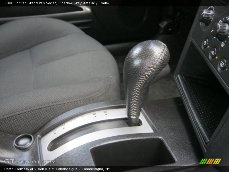 Shadow Gray Metallic / Ebony 2008 Pontiac Grand Prix Sedan