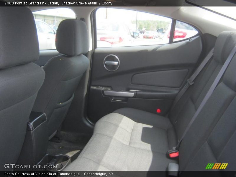 Shadow Gray Metallic / Ebony 2008 Pontiac Grand Prix Sedan