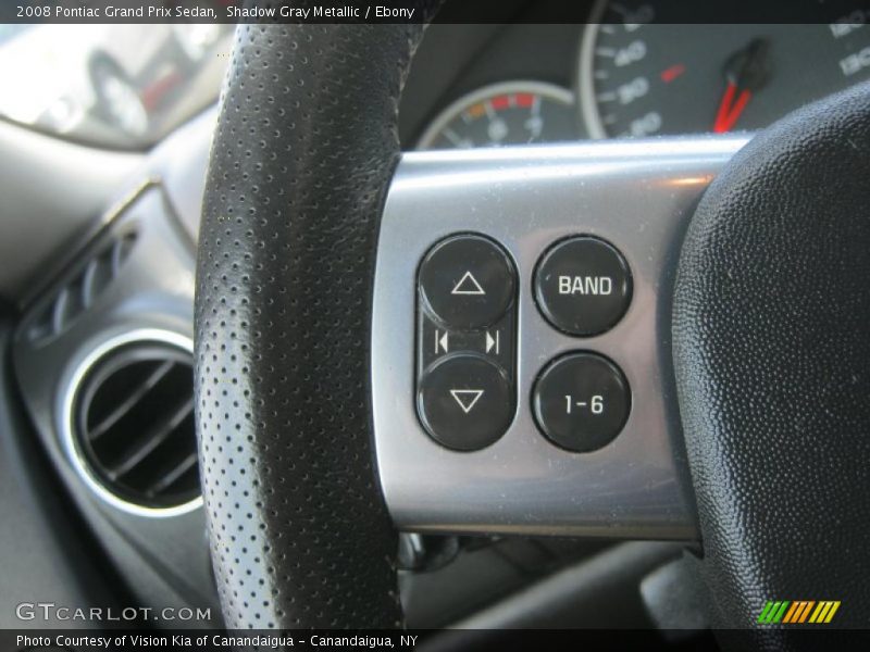 Shadow Gray Metallic / Ebony 2008 Pontiac Grand Prix Sedan