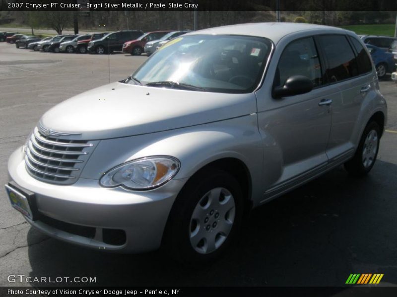 Bright Silver Metallic / Pastel Slate Gray 2007 Chrysler PT Cruiser