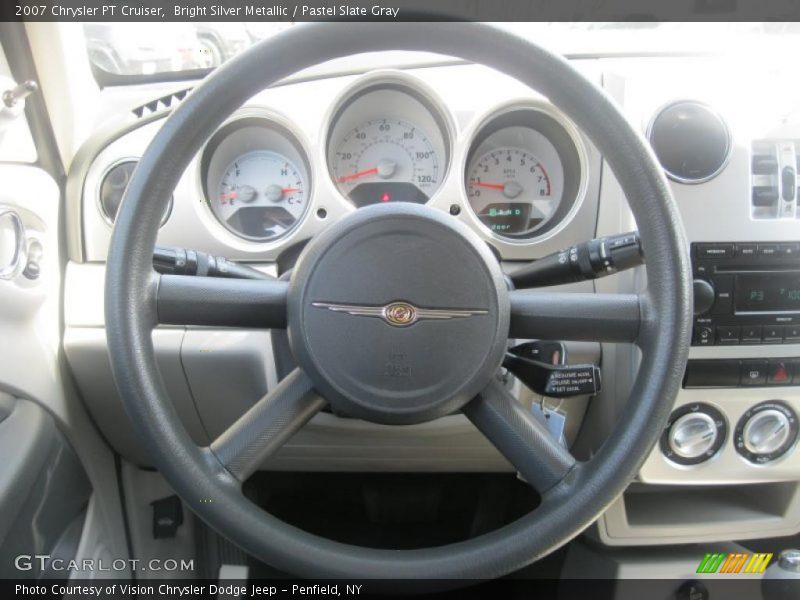 Bright Silver Metallic / Pastel Slate Gray 2007 Chrysler PT Cruiser