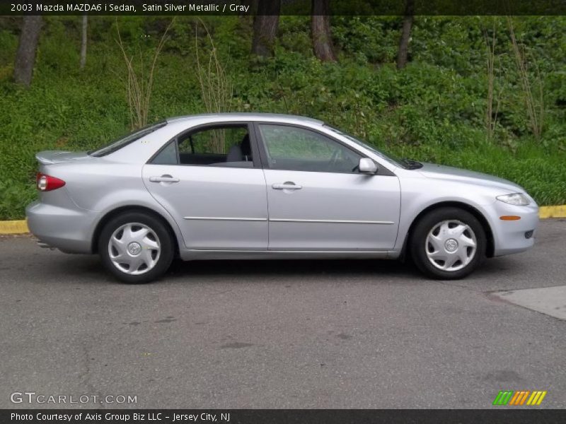 Satin Silver Metallic / Gray 2003 Mazda MAZDA6 i Sedan