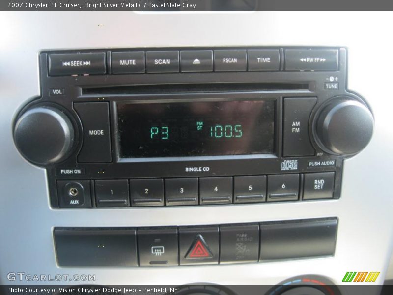 Bright Silver Metallic / Pastel Slate Gray 2007 Chrysler PT Cruiser