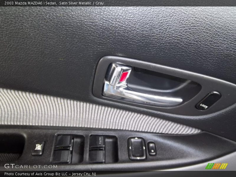 Satin Silver Metallic / Gray 2003 Mazda MAZDA6 i Sedan