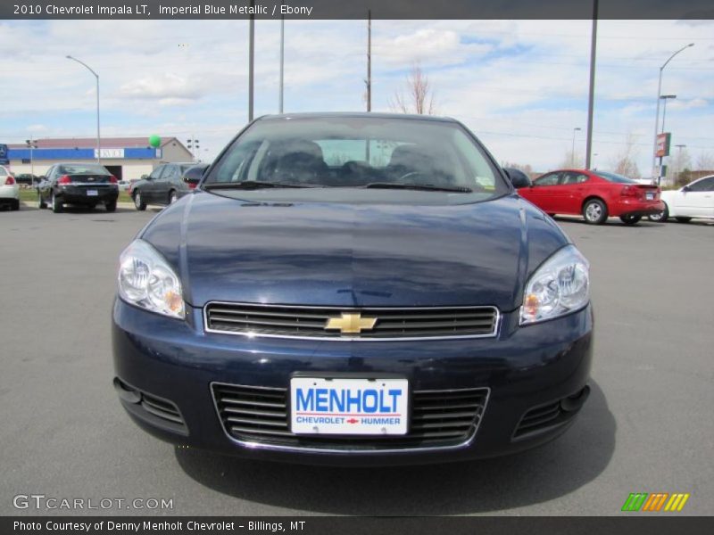 Imperial Blue Metallic / Ebony 2010 Chevrolet Impala LT