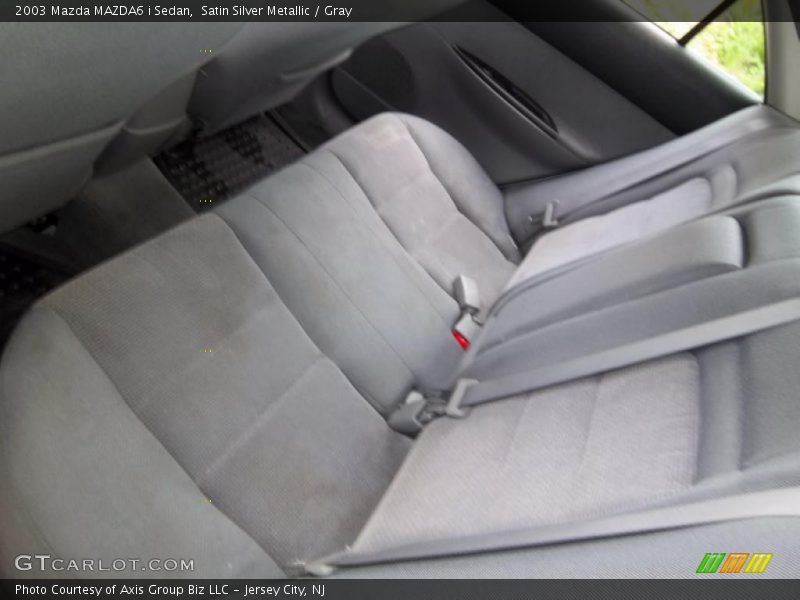 Satin Silver Metallic / Gray 2003 Mazda MAZDA6 i Sedan