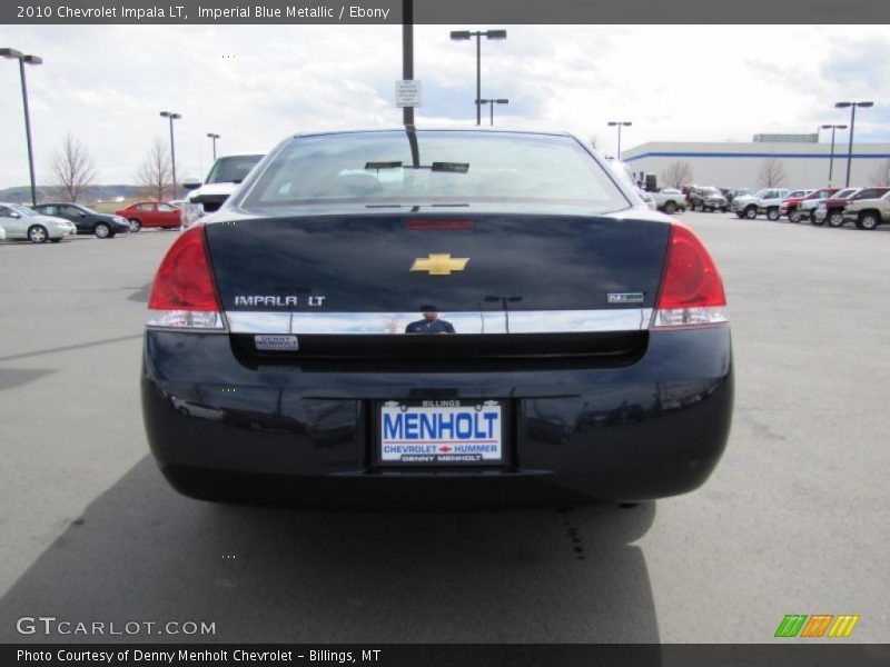 Imperial Blue Metallic / Ebony 2010 Chevrolet Impala LT