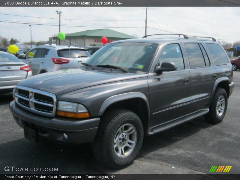 Graphite Metallic / Dark Slate Gray 2003 Dodge Durango SLT 4x4