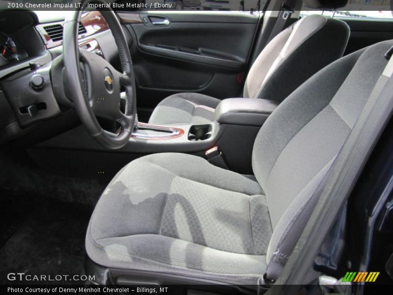 Imperial Blue Metallic / Ebony 2010 Chevrolet Impala LT