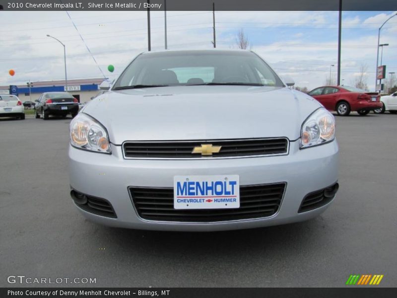 Silver Ice Metallic / Ebony 2010 Chevrolet Impala LT
