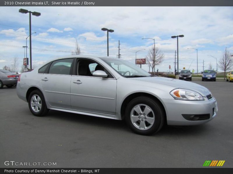 Silver Ice Metallic / Ebony 2010 Chevrolet Impala LT