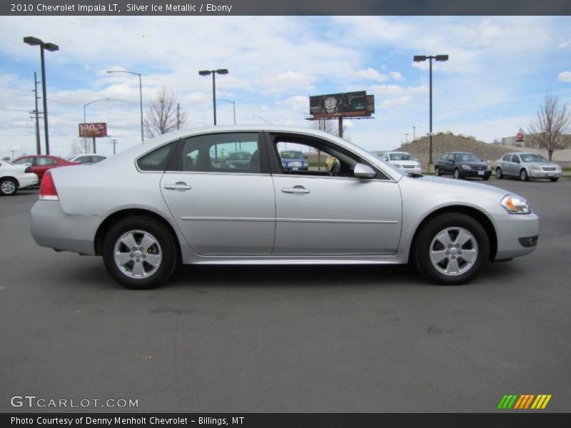 Silver Ice Metallic / Ebony 2010 Chevrolet Impala LT