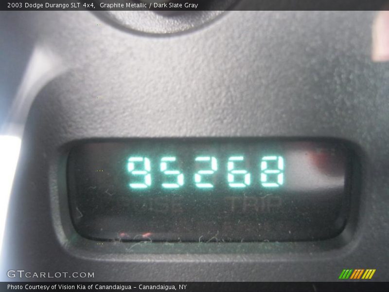 Graphite Metallic / Dark Slate Gray 2003 Dodge Durango SLT 4x4