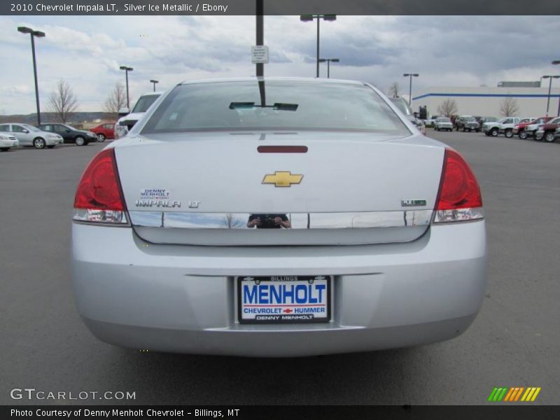 Silver Ice Metallic / Ebony 2010 Chevrolet Impala LT