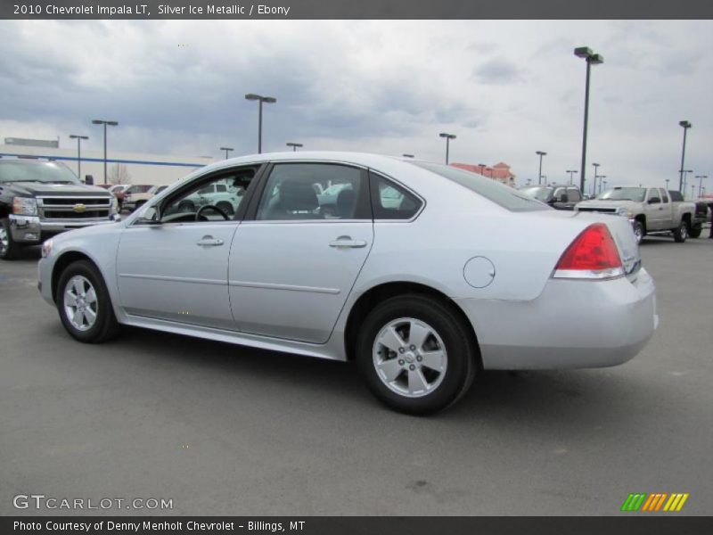 Silver Ice Metallic / Ebony 2010 Chevrolet Impala LT