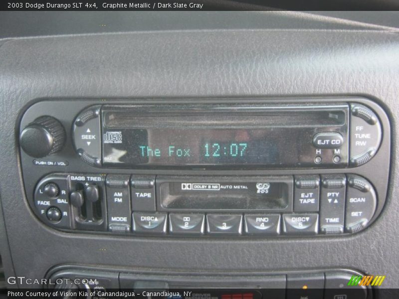 Graphite Metallic / Dark Slate Gray 2003 Dodge Durango SLT 4x4