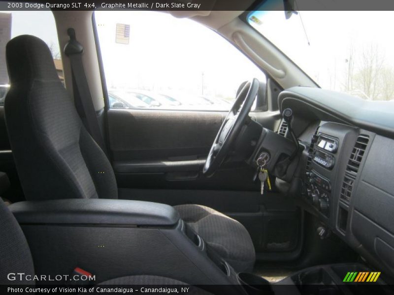 Graphite Metallic / Dark Slate Gray 2003 Dodge Durango SLT 4x4