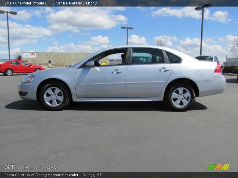 Silver Ice Metallic / Ebony 2010 Chevrolet Impala LT