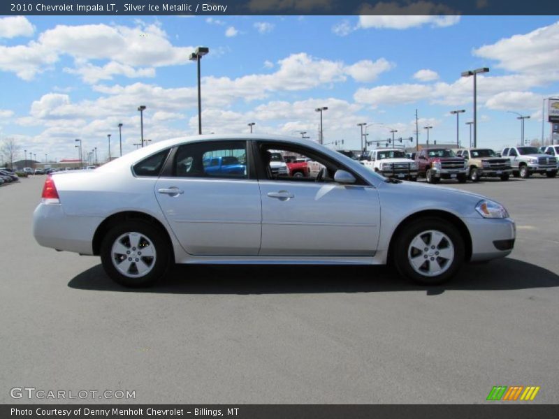 Silver Ice Metallic / Ebony 2010 Chevrolet Impala LT