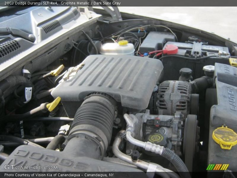 Graphite Metallic / Dark Slate Gray 2003 Dodge Durango SLT 4x4