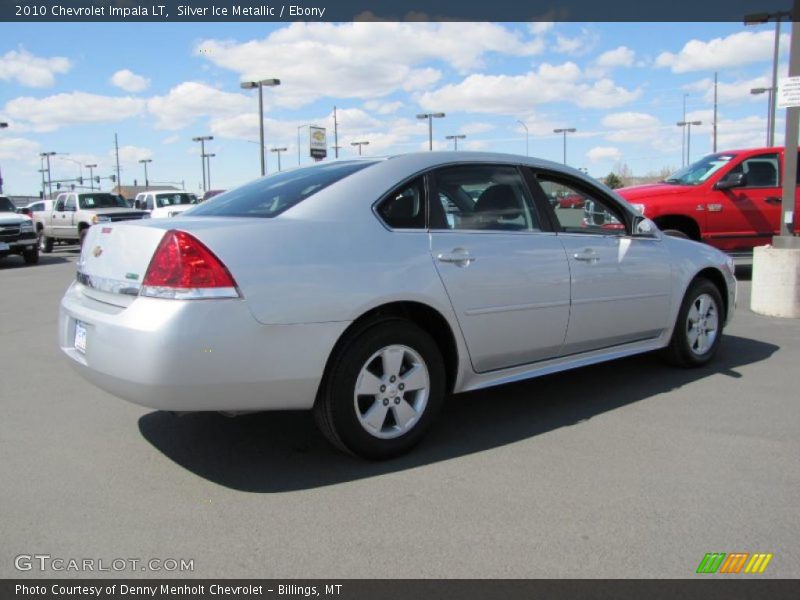 Silver Ice Metallic / Ebony 2010 Chevrolet Impala LT
