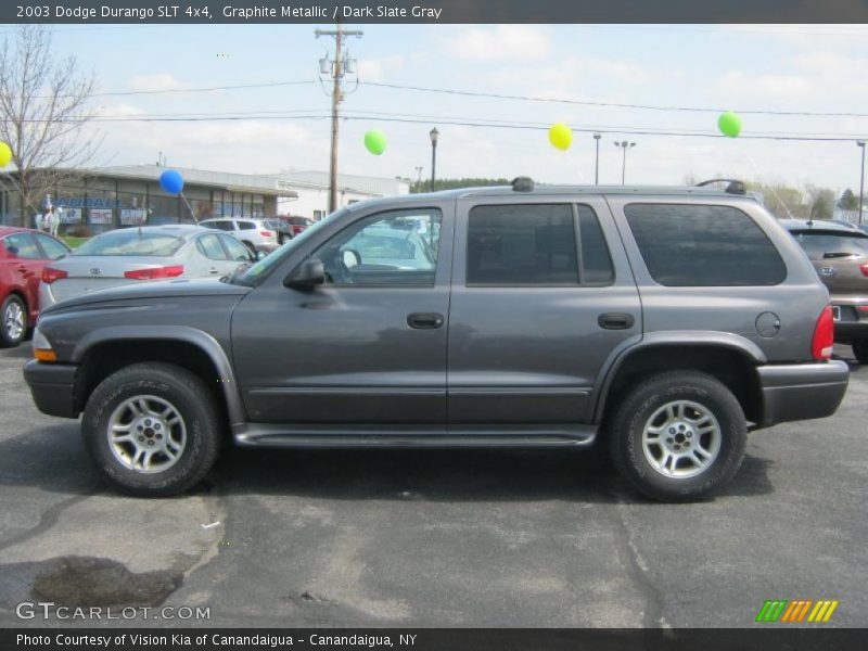 Graphite Metallic / Dark Slate Gray 2003 Dodge Durango SLT 4x4