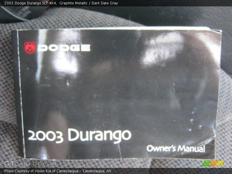 Graphite Metallic / Dark Slate Gray 2003 Dodge Durango SLT 4x4